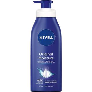 Nivea Original Daily Moisture Body Lotion 16.9 oz (Pack of 4)