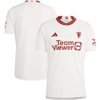Manchester United 23/24 tredjetrøje - Cloud White - S