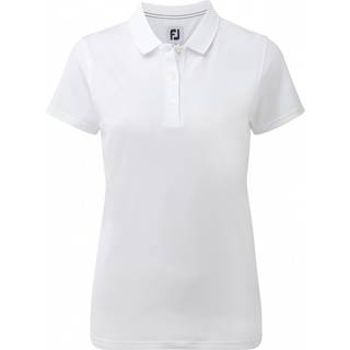 Footjoy Dame Stretch Pique Polo White S