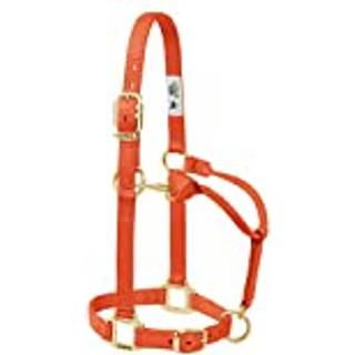 Weaver Leather Original Justerbar Nylon Horse Halter Yearling Orange