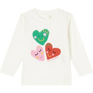 Stella McCartney Kids Baby printed cotton T-shirt - white - M 12
