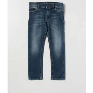 Dolce&Gabbana Kids High-rise straight-leg jeans - blue - Y 4