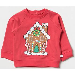 Stella McCartney Kids Baby printed cotton jersey sweatshirt - red - M 24