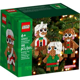 LEGO peberkage-julepynt juleudsmykning 40642