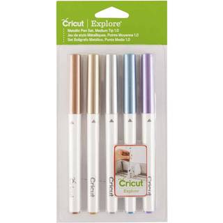Cricut Explore/Maker Medium Point Pen Set 5-pack (metallic)