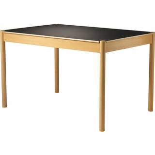 Fdb Møbler C44 Spisebord etræ / Laminat 80x120 Cm - Spisebord & Barbord Eg Sort - C44C023021011