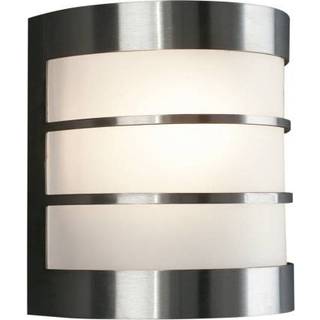 PHILIPS Calgary væglampe 3,2W LED 2700K IP44 Inox Alu
