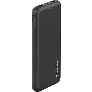 Smartline Powerbank 10000 mAh USB-A + USB-C PD sort
