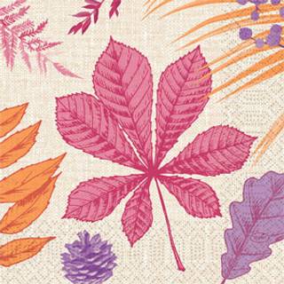 DUNI Serviet 2-lag 33x33 cm Bright Autumn 500 stk (204412)