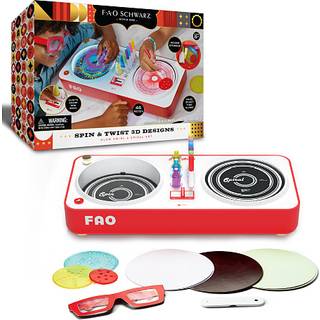 FAO Schwarz Spiralkunst maskine med 3D og lys (På lager i varehus)