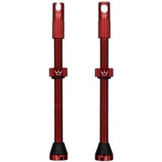 Peatys x ChrisKing Tubeless Ventiler 80mm Rød