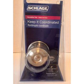 Schlage Lock Co F170V Geo 619 Geo Dum Lockset Satin Nickel