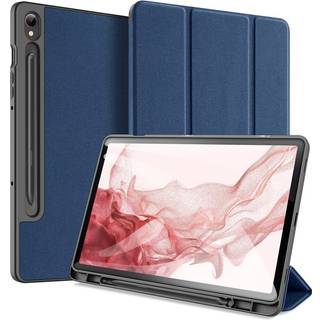 Samsung Galaxy Tab S9 - DUX DUCIS Domo Series Tri-Fold Smart cover - Blå