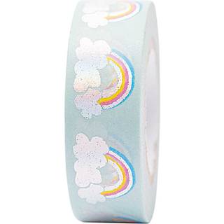 Paper Poetry Tape Regenbogen irisierend 15mm 10m Hot Foil - Mehrfarbig