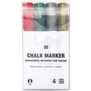Kreidestifte Flüssigkreide Set Celebration 3mm 4 Farben - Mehrfarbig