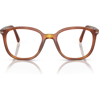 Persol Unisex PO3317V 96 Optiske stel Acetat Brun Transparent Pillow Normal