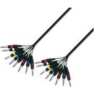 AH Multicore Cable 8 x 6.3 mm Jack stereo to 8 x 6.3 mm Jack stereo 5 m - K3 L8 VV 0500