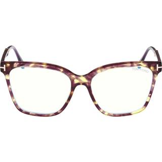 TOM FORD Kvinde FT5892-B 055 Optiske stel Acetat Havana Firkantet Normal