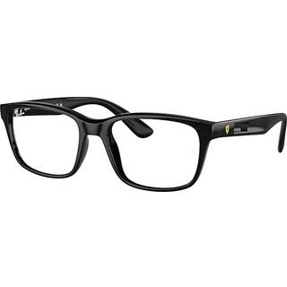 Ray - Ban Mand RX7221M F683 Optiske stel Nylon Sort Transparent Pillow Normal