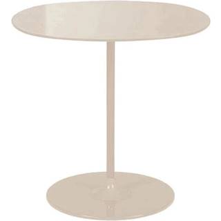 Kartell Thierry Sofabord 45x45 Cm t - Sofabord Stål Hvid - 04041BI