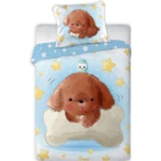 Baby Hundehvalp Junior Sengetøj 100x135 cm - 100 procent bomuld