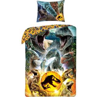 Jurassic World Sengetøj - 100 Procent Bomuld