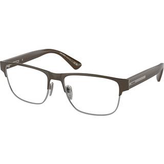 Prada PR 57ZV 17J1O1 56 Briller Mænd Brun - Brown on Silver - 56mm