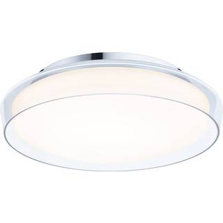 Paulmann - Luena LED Loftlampe IP44 3000K 860lm Krom/Klar