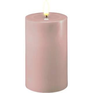 Bloklys LED Ø7,5 Rose 12,5cm