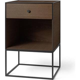 Audo Copenhagen Frame 49 Sidebord Med 1 Skuffe - Sidebord & Aflastningsbord Egefinér Røget Eg - 71074-001584