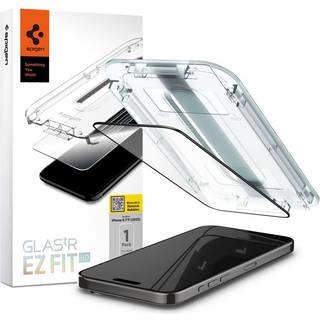 Spigen Glass tR EZ Fit HD 1 Pack - FC Black - iPhone 15 Pro