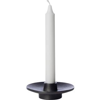 ERNST Ernst lysestage aluminium Ø12 cm Sort