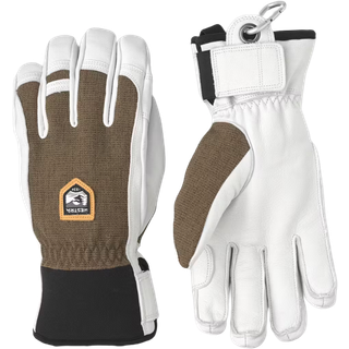 Hestra Army Leather Patrol, skihandsker, olive