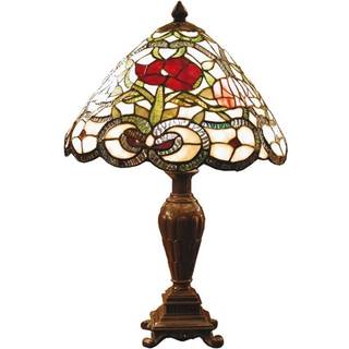 Flora - klassisk bordlampe i Tiffany-stil