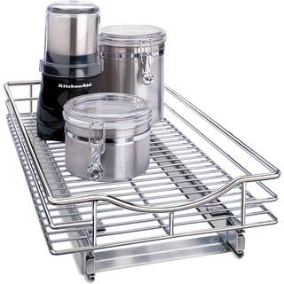 Lynk Professional Pull Cabinet Organizer 11 X 21 D - Skub skuffer til k?kkenskabe - glidende pantry hylder - Rul ud hyldeopbevaring til potter Pa