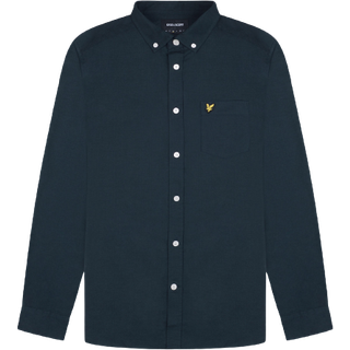 Lyle And Scott Oxford Long Sleeve Shirt Navy