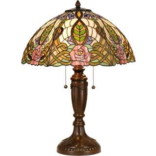 Eden paradisisk bordlampe i Tiffany-stil