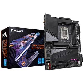 GIGABYTE Z790 AORUS ELITE X WIFI7 Bundkort - Intel Z790 - Intel LGA1700 socket - DDR5 RAM - ATX