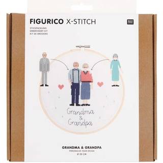 Figurico Stickpackung Grandma & Grandpa 20cm