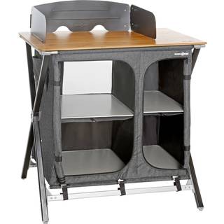 Brunner Mercury Cross Square Cooker High Working Top Campingskabe størrelse 92 x 49 x H90 cm farve grey