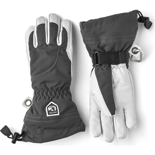 Hestra Heli Ski Female 5-finger 6 GREY/OFFWHITE