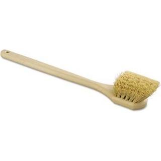 Boardwalk BWK4220 20 in. Tampico Fill Long Handle Utility Brush - Tan Tan