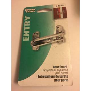 Forsvarer Security U 10308 Prime Line Swing Bar Lock 2-1/2 i W Die Cast Zinc Satin Nickel