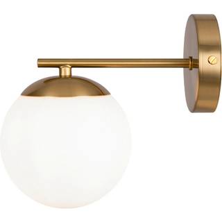 Maytoni Marble væglampe med glasskærm