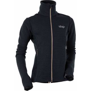 Uhip - Woolblend Full Zip Blue Graphite - 44 - Grå