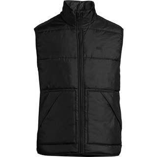Levi's® Herren Steppweste schwarz unifarben