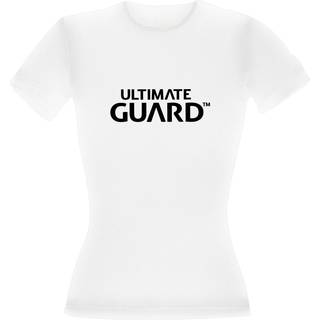 Ultimate Guard Ladies T-Shirt Wordmark White Size L