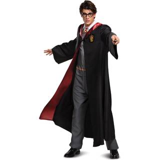 Harry Potter Deluxe Hooded Robe and Jumpsuit Adult Costume XXL (50-52)