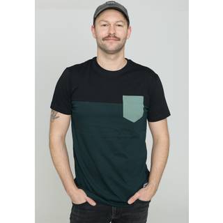 Iriedaily Block Pocket T-shirt - S - jungle green