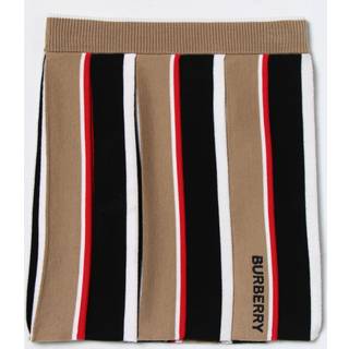 Burberry Kids Amelia Icon Stripe wool skirt - multicoloured - Y 3